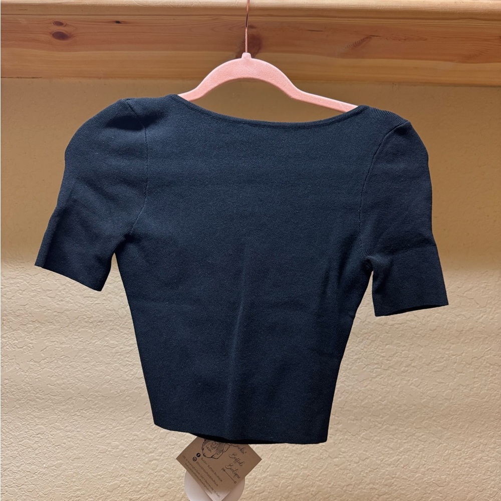 Elegant Black Women's Top